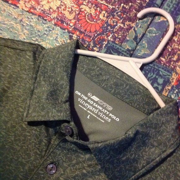 Vineyard Vines Men's Large Short Sleeve Performance 3 Button Polo Shirt - NWT - Picture 4 of 6